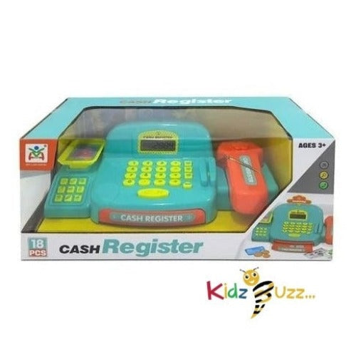 18Pcs Children's Toy Cash Register, For years Above Cash