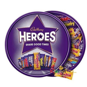 Cadbury Heroes Chocolate Tub 550g (Pack of 2)