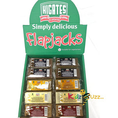 Higates Vegetarian Flapjacks Mixed Case 120g Box of 30