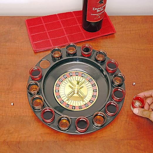 Drinking Roulette incl. 16 shot glasses - kidzbuzzz