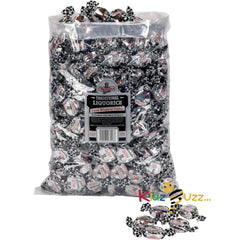 Walkers Nonsuch Milk, Brazil Nut, Liqurice, Eclairs Etc Assorted Toffees and Chocolate Eclairs Bulk Bags For All Occassions 2 kg Liquorice Toffee