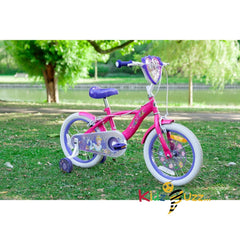 Disney Princess 16-inch Kid's Bike, by Huffy, aged 4-6 years, Pink
