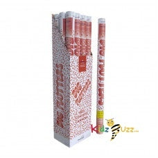 80cm Big Flutter Red Confetti Cannon