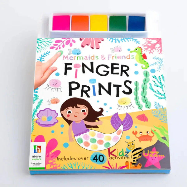 Finger Print Art Mermaids & Friends