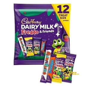 Cadbury Dairy Milk Freddo & Friends Treat Size Chocolate Bars Multipack 2 X 191g