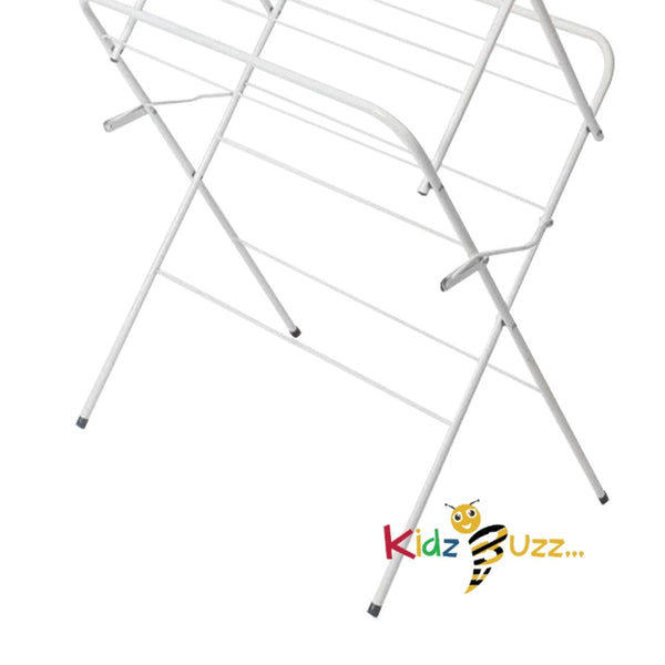 Clothes Airer White 63x26.5x29.5cm-Homecare Laundry Accessories