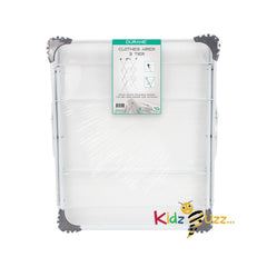 Clothes Airer White 63x26.5x29.5cm-Homecare Laundry Accessories