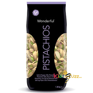 Wonderful Salt & Pepper Pistachios, 1.36kg