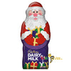 Cadbury Dairy Milk Chocolate Xmas Santa Hollow 100g Pack Of 2