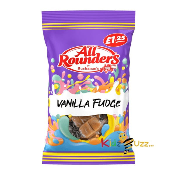 All Rounders Vanilla Fudge 12X 110g Tasty Treaty - kidzbuzzz