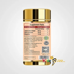 vitaminica apple cider vinegar + curcumin 500 mg x 3