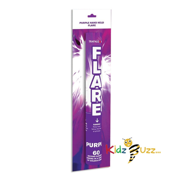 Handheld Colored Fountain Flare-Purple Pack Of 2