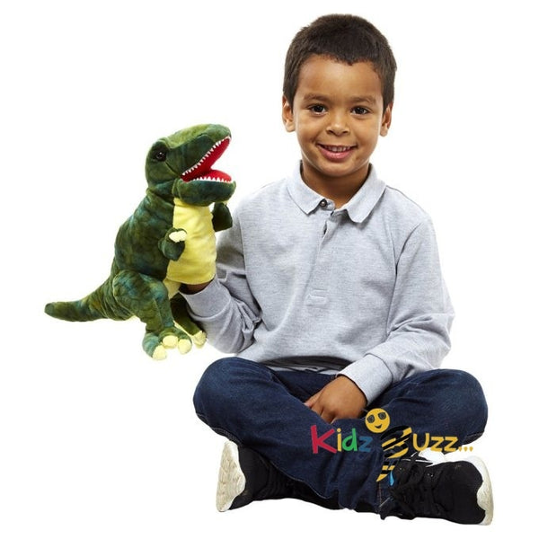 T-Rex Green Baby Dinos Soft Toy For Kids