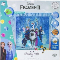 Frozen Friends, 70x70cm Crystal Art Kit