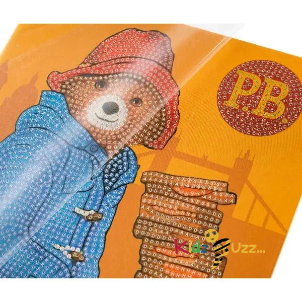 Paddington Bear -Having A Picnic Crystal Art Notebook