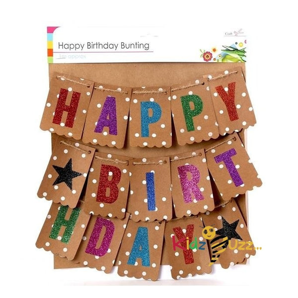 1M Craft Happy Birthday Bunting