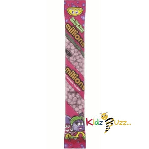 Millions Blackcurrant Tubes 60g x 12 Chewing Gum