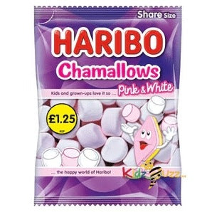 Haribo Chamallows 140g x 12 Soft and Fluffy Candy's