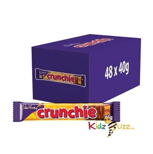 Cadbury Crunchie Bars 40g (Pack of 48) Chocolates