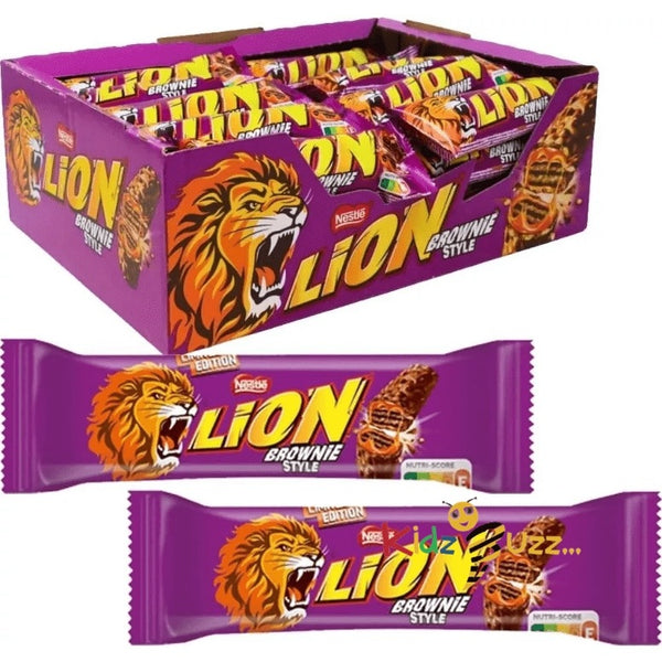 Nestle LION Brownie Flavour Chocolate Box 41g x 24 Bars Chocolate