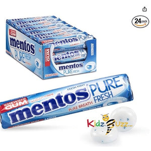 Mentos Pure Fresh Mint Flavour , Sugar Free (Pack of 40) (Copy)