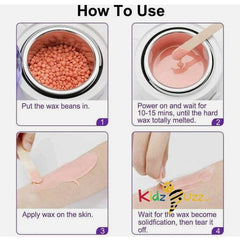 Wax Beads, Professional Hard Wax Beads Each 100g Pack of 5 Hair Removal for All Body As a Gifts for Women & Men