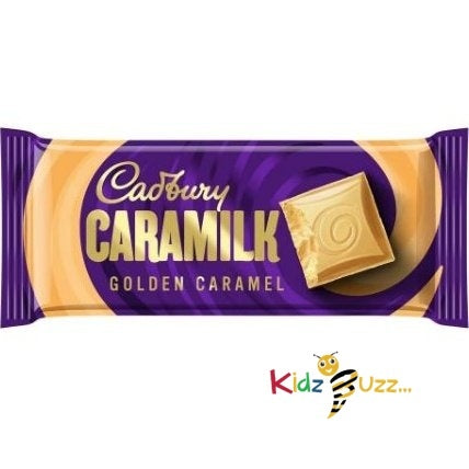 Cadbury Caramilk Golden Caramel Chocolate Bar 90g Pack of 3