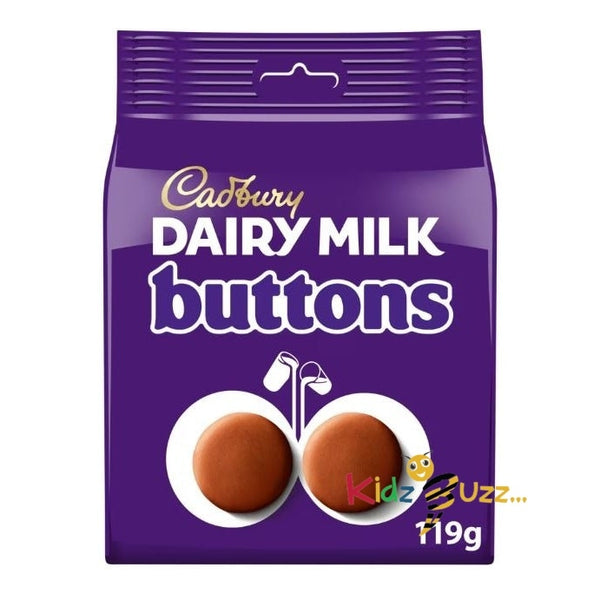 Cadbury Dairy Milk Buttons Chocolate Bag 119g X 3