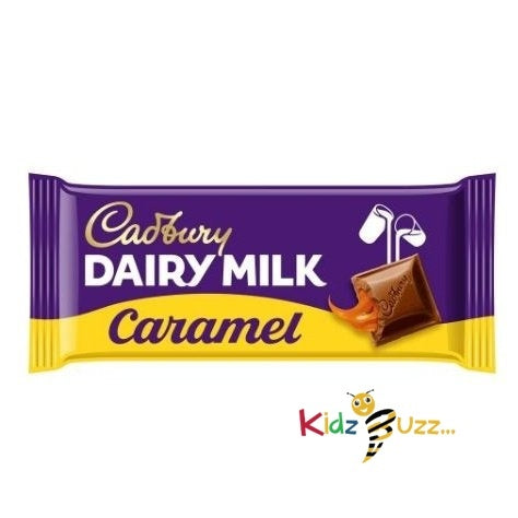 Cadbury Dairy Milk Caramel Chocolate Bar 120g Pack of 3