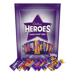 Cadbury Heroes Chocolate Box 300g (Pack of 2)