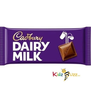 Cadbury Dairy Milk Chocolate Bar 180g (Pack of 3)