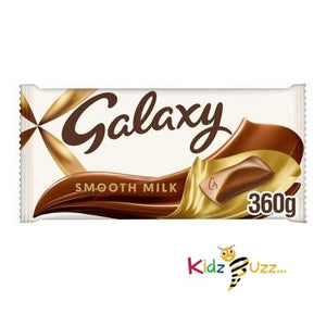 Galaxy Smooth Milk Chocolate Bar Gift 360g (Pack of 3)