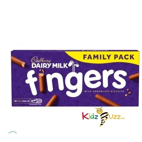 Cadbury Dairy Milk Chocolate Fingers Biscuits 189g