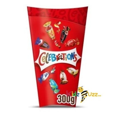 Celebrations Milk Chocolate Box Chocolate Bars 300g