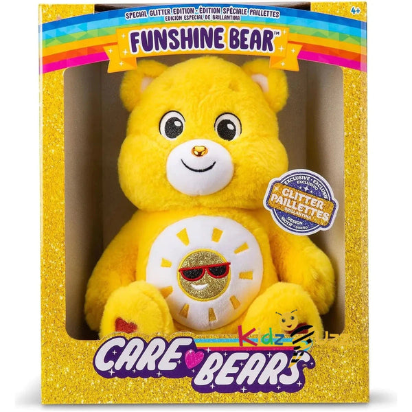 Care Bear Glitter Funshine Bear Toy- Soft Toy For Kids