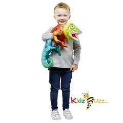 Large Creatures Chameleon Soft Toy For Kids