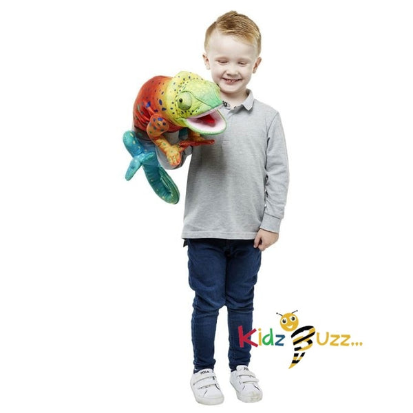Large Creatures Chameleon Soft Toy For Kids