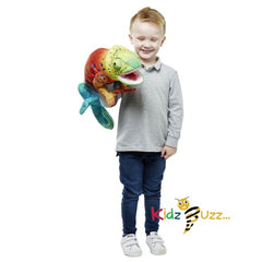 Large Creatures Chameleon Soft Toy For Kids