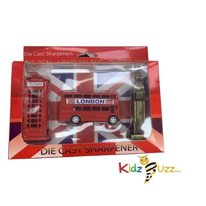 3Pcs Die Cast Sharpener