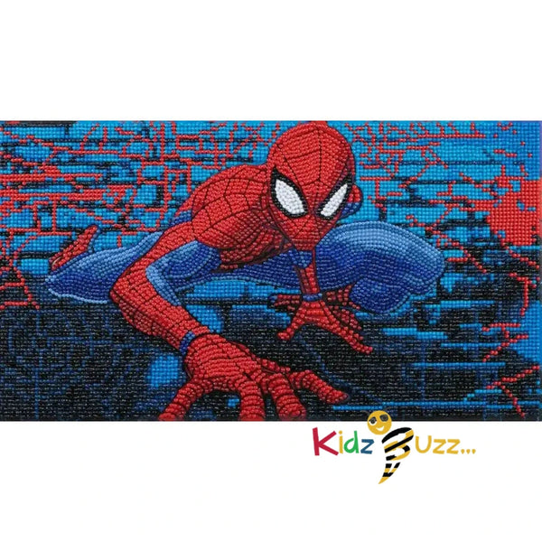 Spiderman Crystal Art Kit 22x40 cm Canvas Kit
