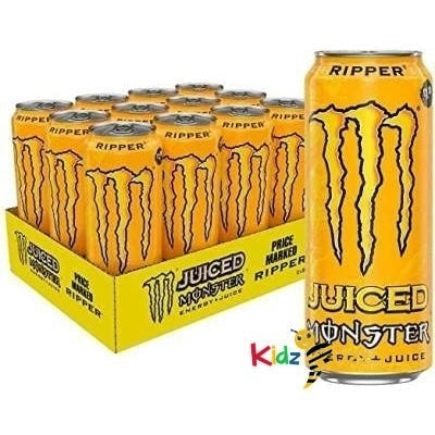 Monster Ripper Energy Drinks(12 x 500ml) | kidzbuzzz