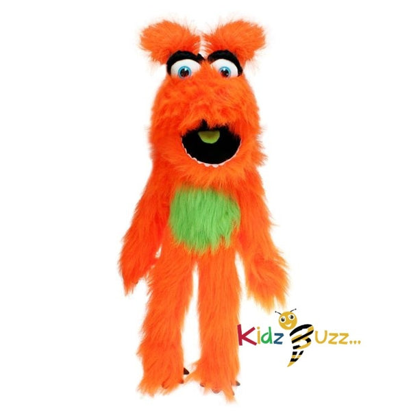 Monsters Orange Monster Puppet Soft Toy