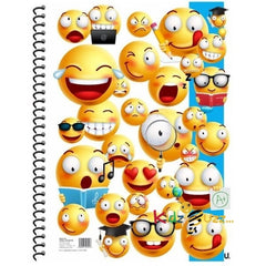 Emoji Spiral Notebook 20x28cm