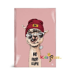 A5 Fun Llama Hardback Notebook Pack of 3