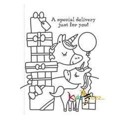 My First Unicorn & Fairies Colouring Book, 24x17cm