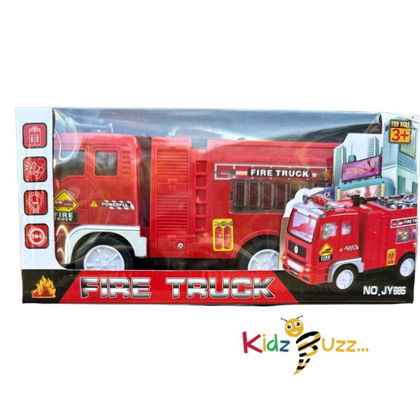 Fire Truck Toy Gifts for Kids Boys Girls | Electric Fire Engine Rescue Truck
