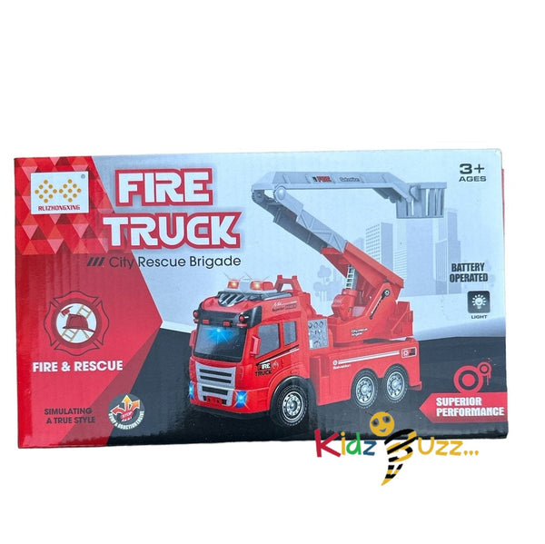 City Rescue Fire Truck For Kids - Lights Toy for kids