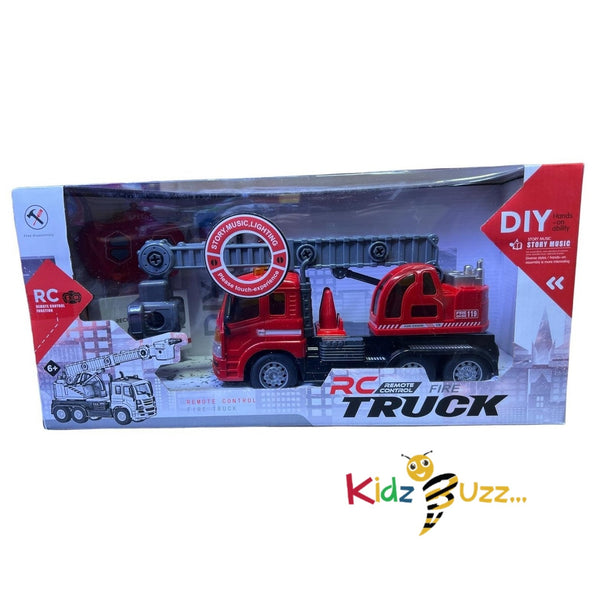R/C Fire truck Toy Set For Kids