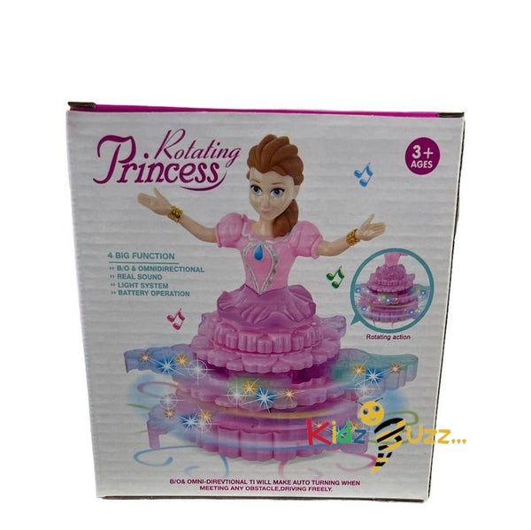 Rotating Princess Light Doll For Girls - Best Gift For Girls