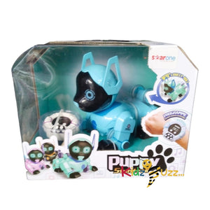 Smart Watch Control Intelligent RC Robot Flip Roll Puppy Smart Stunt Dog